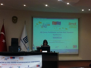 AB Çevre Politikaları ve Katı Atık Yönetimi Konferansı Manisa'da yapıldı